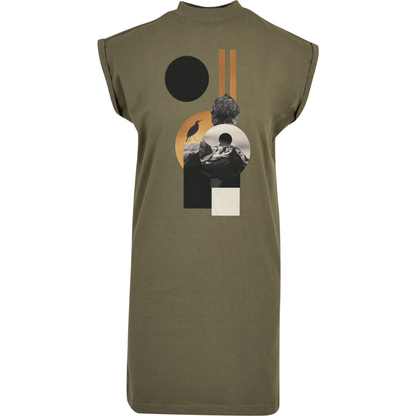T-shirt dress "Flower Time"
