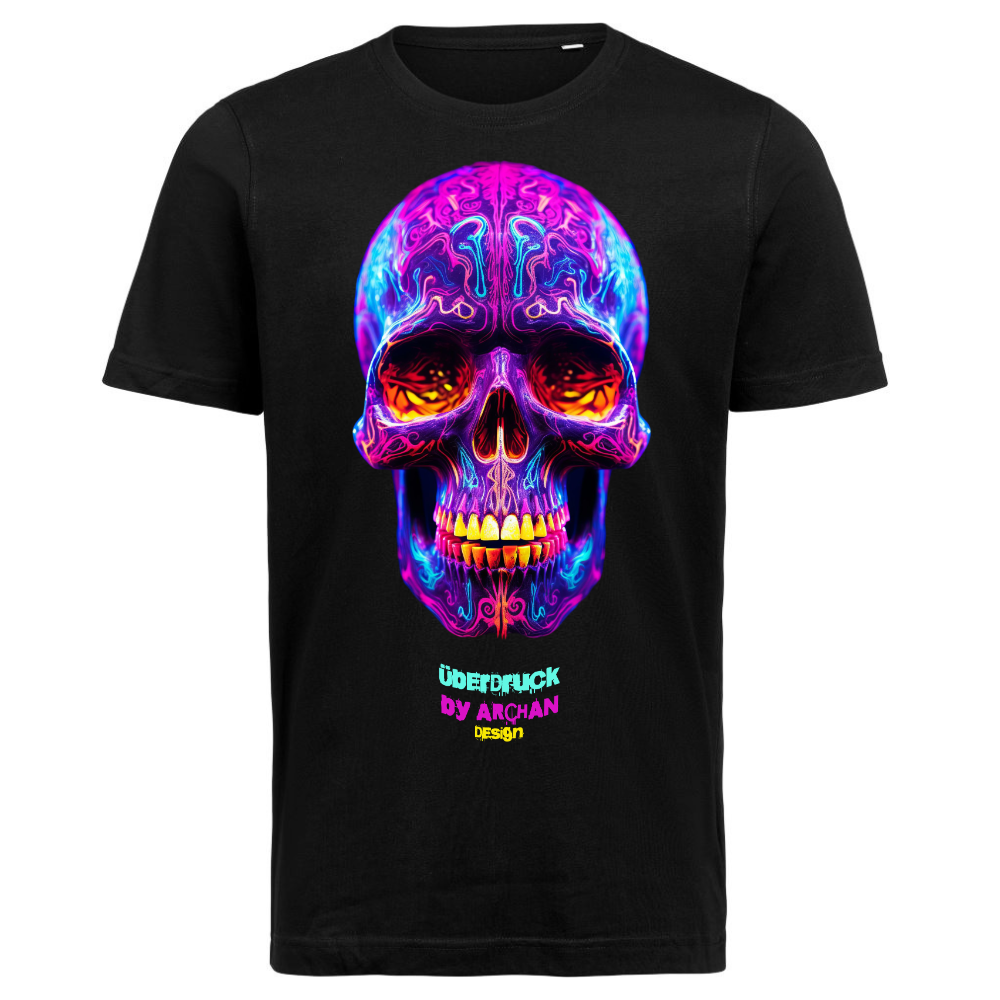Herren T-Shirt "Neon Skull"