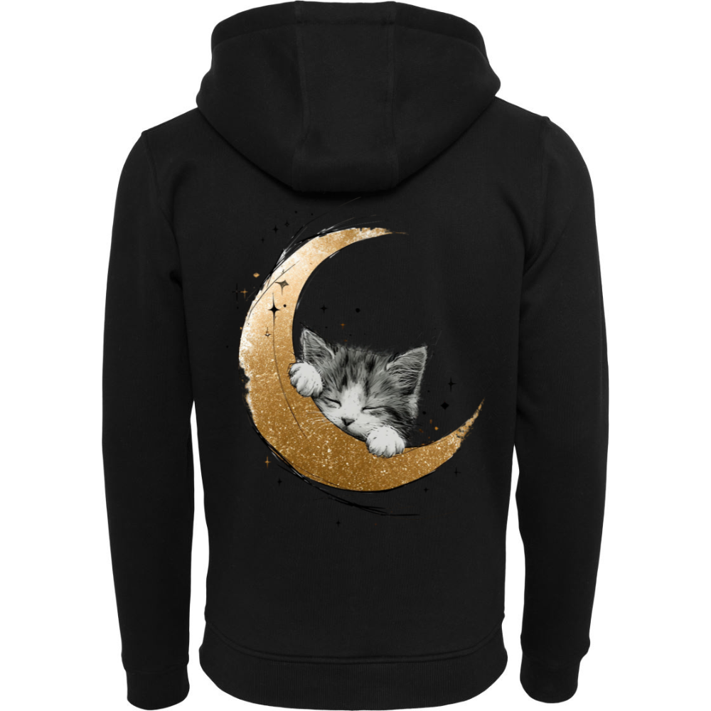 Frauen Hoodie "Moon Cat"