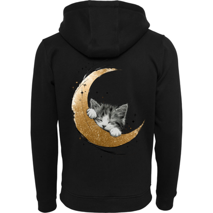 Frauen Hoodie "Moon Cat"