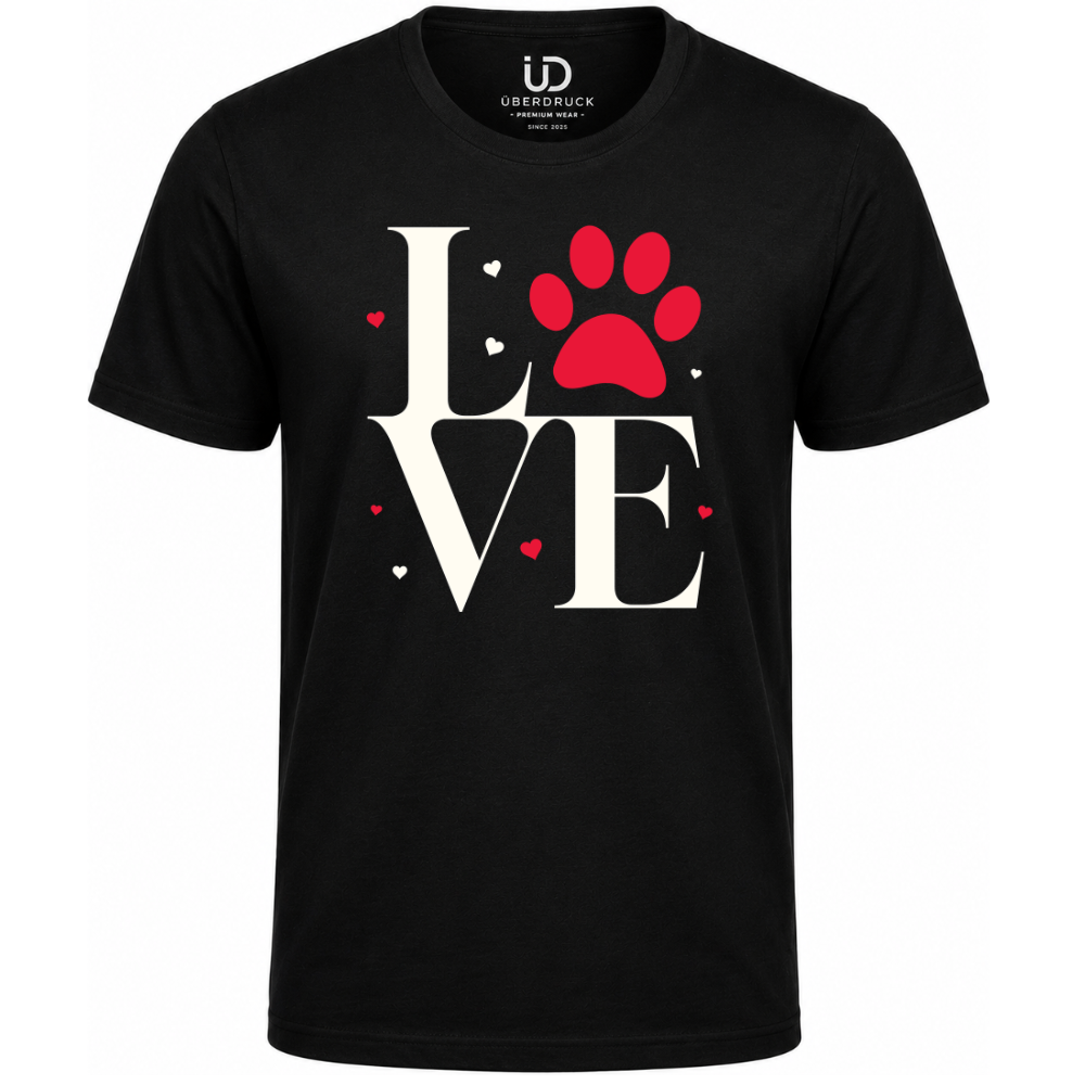 Frauen T-Shirt "Dog Love"
