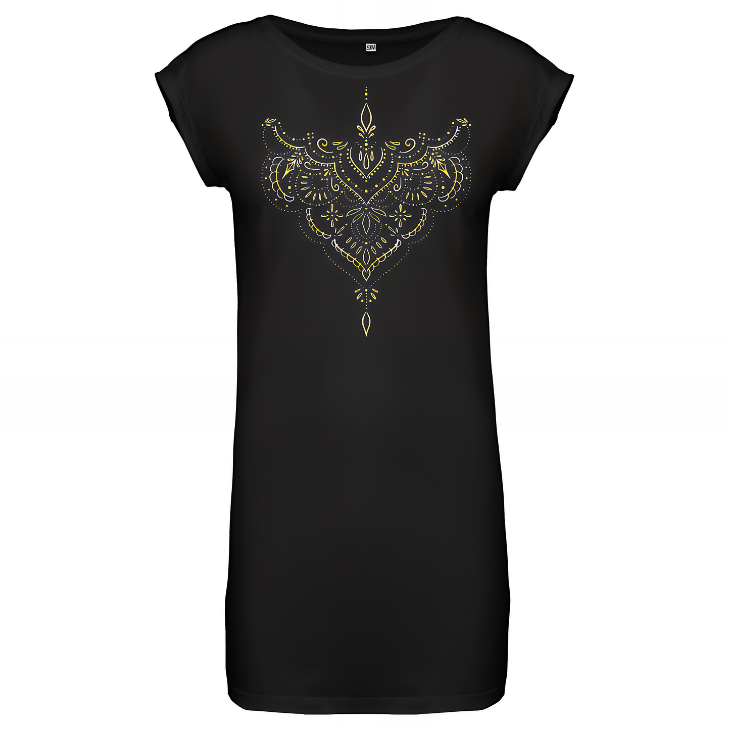 T-Shirt Kleid "Mandala" - ÜBERDRUCK BY ARCHAN