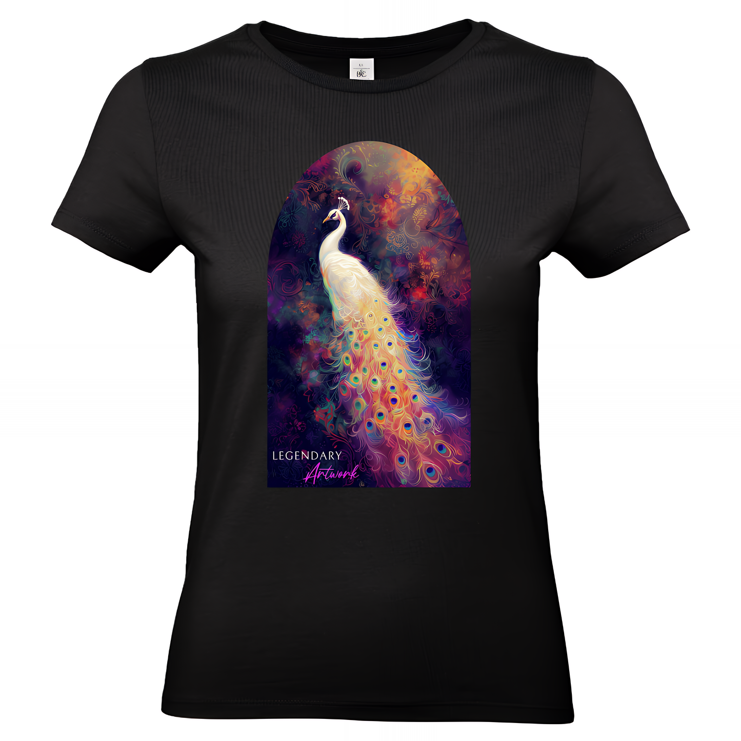 Frauen T-Shirt "Pfau"