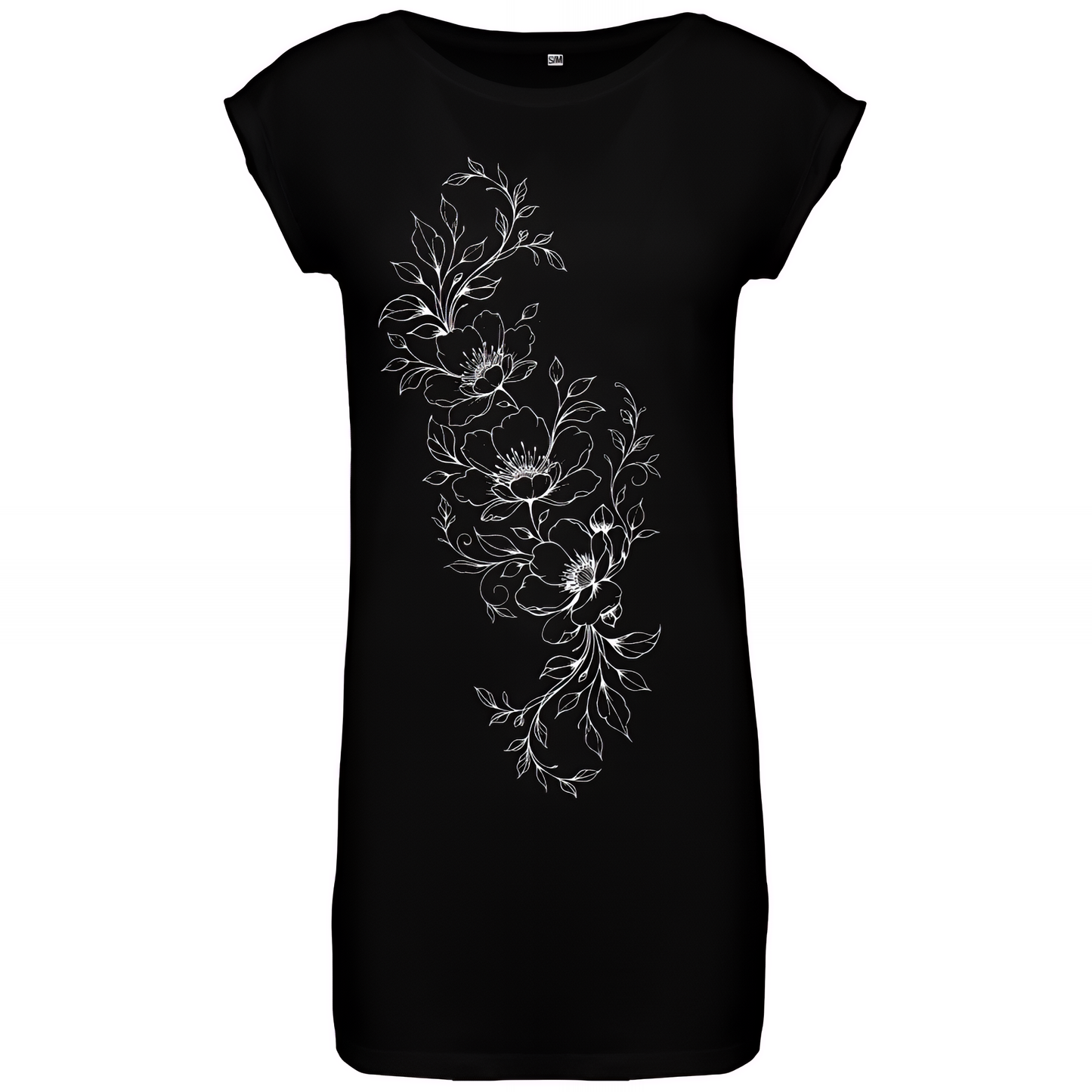 T-Shirt Kleid "Floral Whisper"