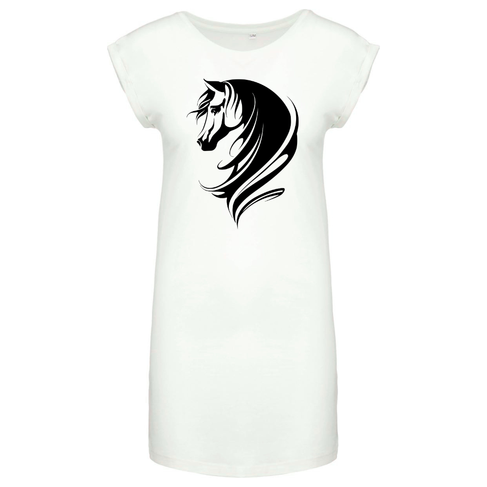 T-shirt dress "Flower Time"