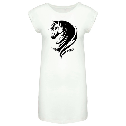 T-shirt dress "Flower Time"