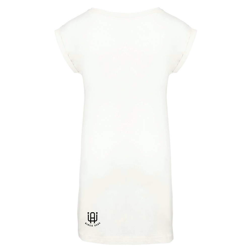 T-shirt dress "Flower Time"