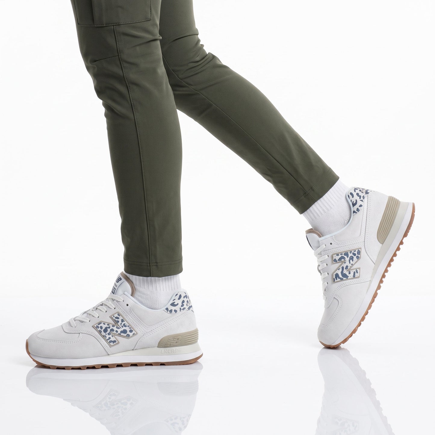 New Balance 574 - Damen Sneakers Schuhe Weiß WL574XD2