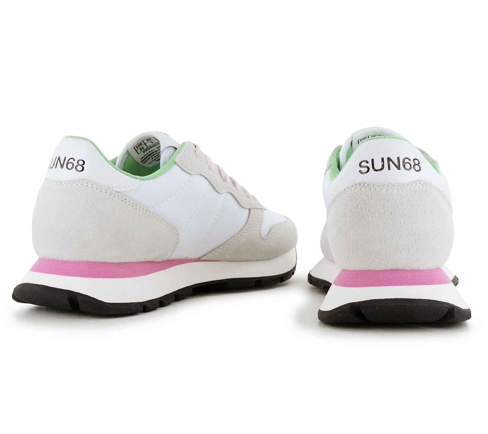 SUN68 Ally Solid - Damen Sneakers Schuhe Weiß Z36201-01