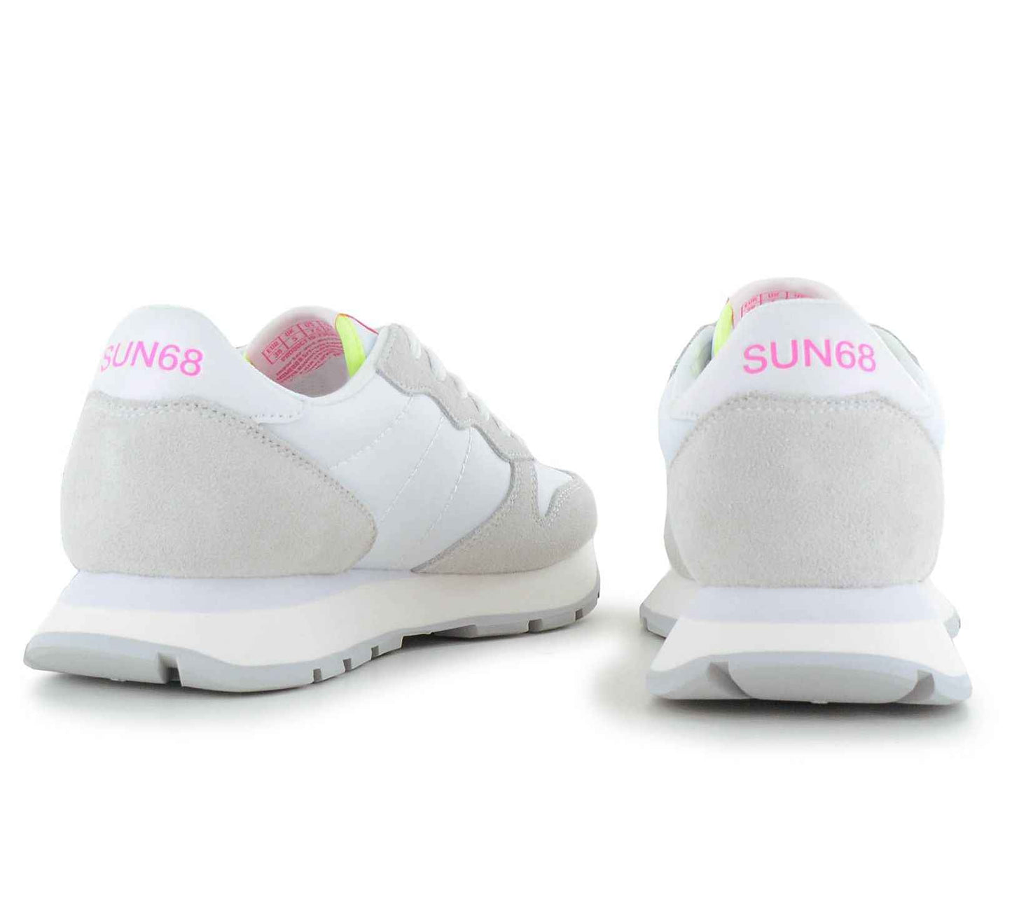 SUN68 Ally Solid - Damen Sneakers Schuhe Weiß Z36201-0162