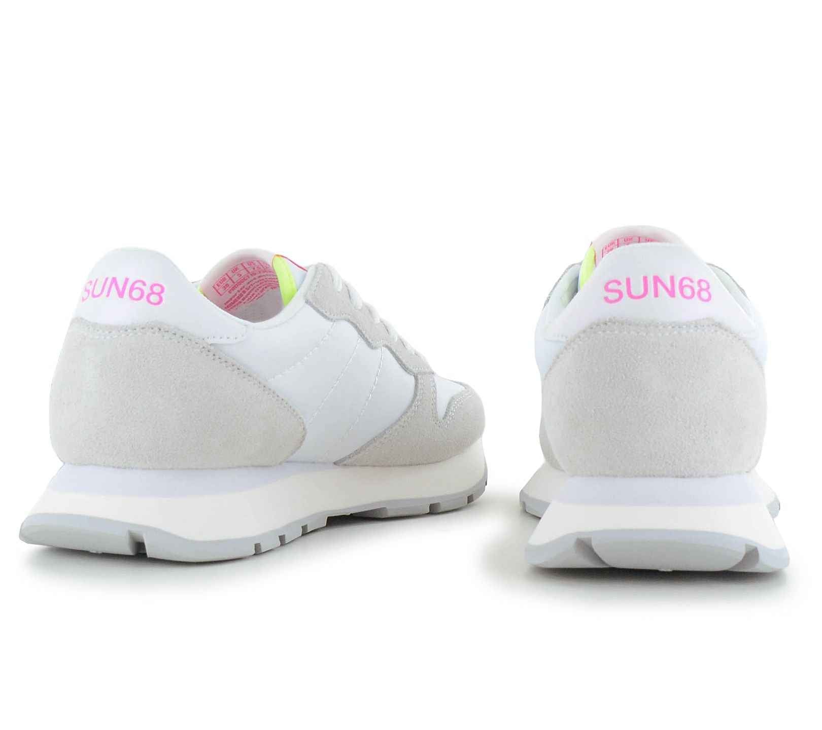 SUN68 Ally Solid - Damen Sneakers Schuhe Weiß Z36201-0162