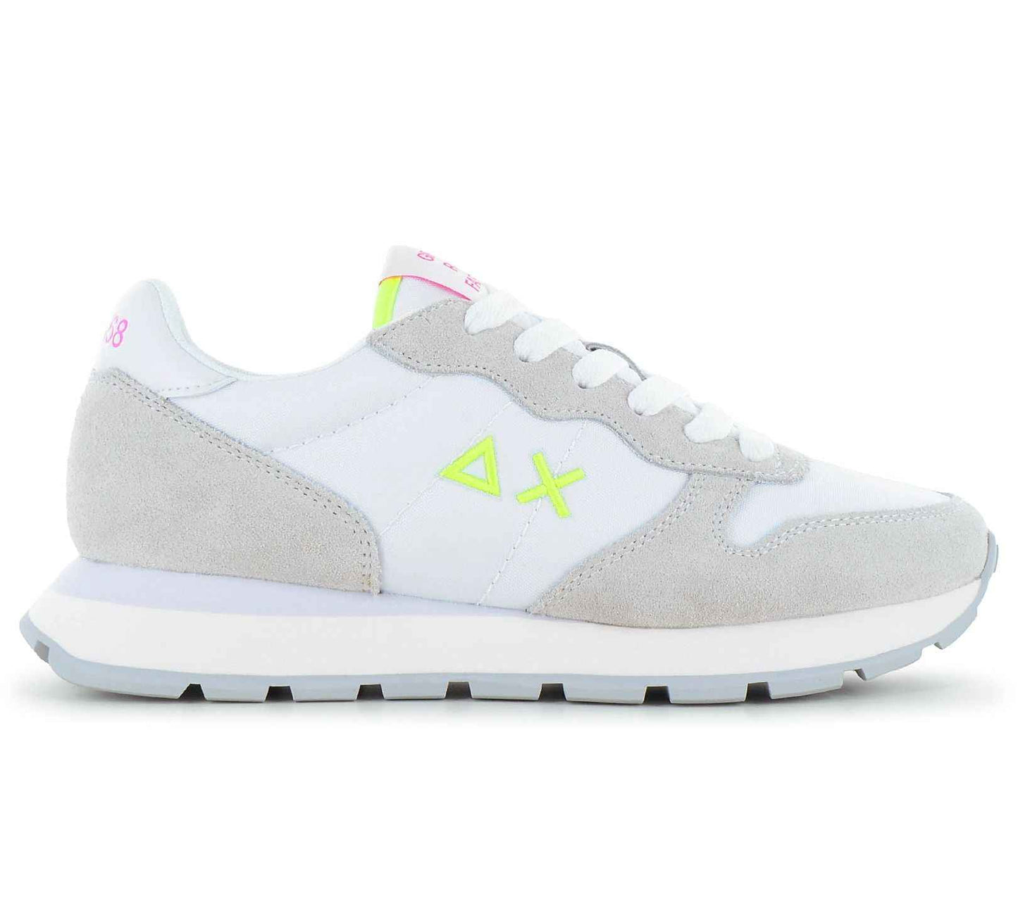 SUN68 Ally Solid - Damen Sneakers Schuhe Weiß Z36201-0162