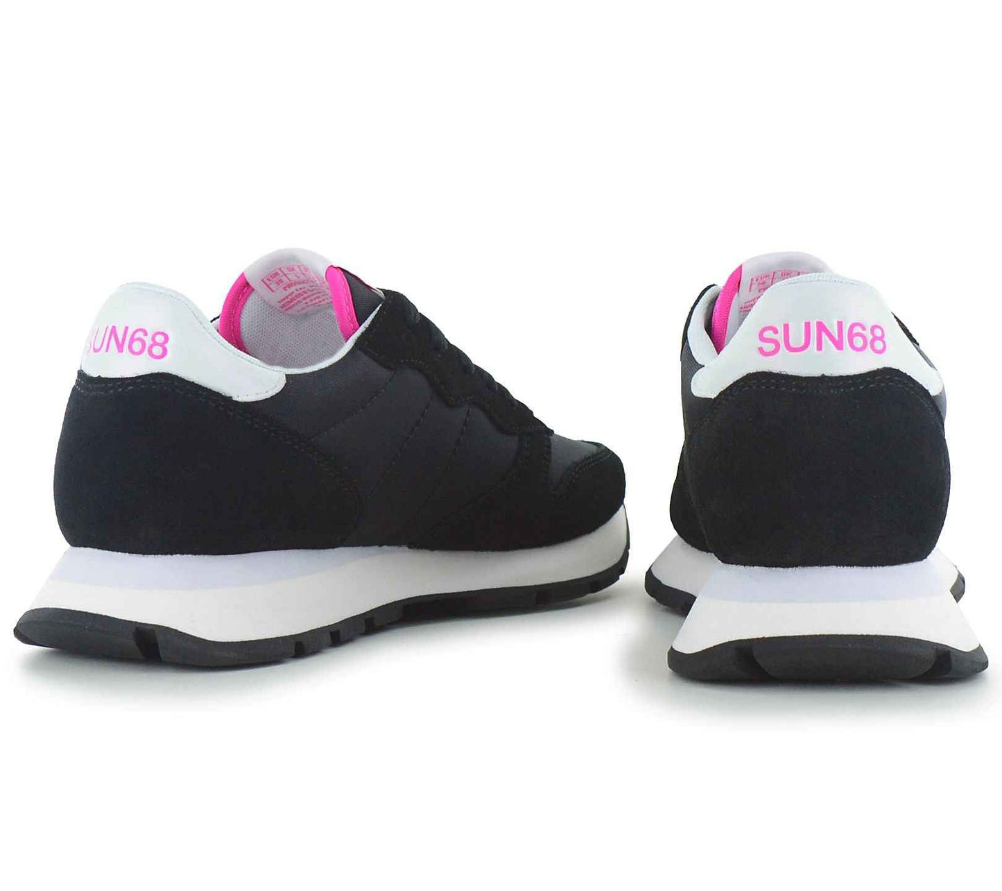 SUN68 Ally Solid - Damen Sneakers Schuhe Schwarz Z36201-1162