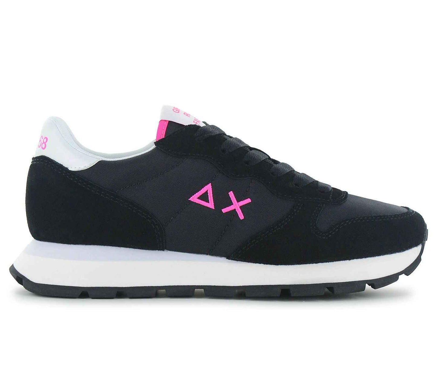 SUN68 Ally Solid - Damen Sneakers Schuhe Schwarz Z36201-1162