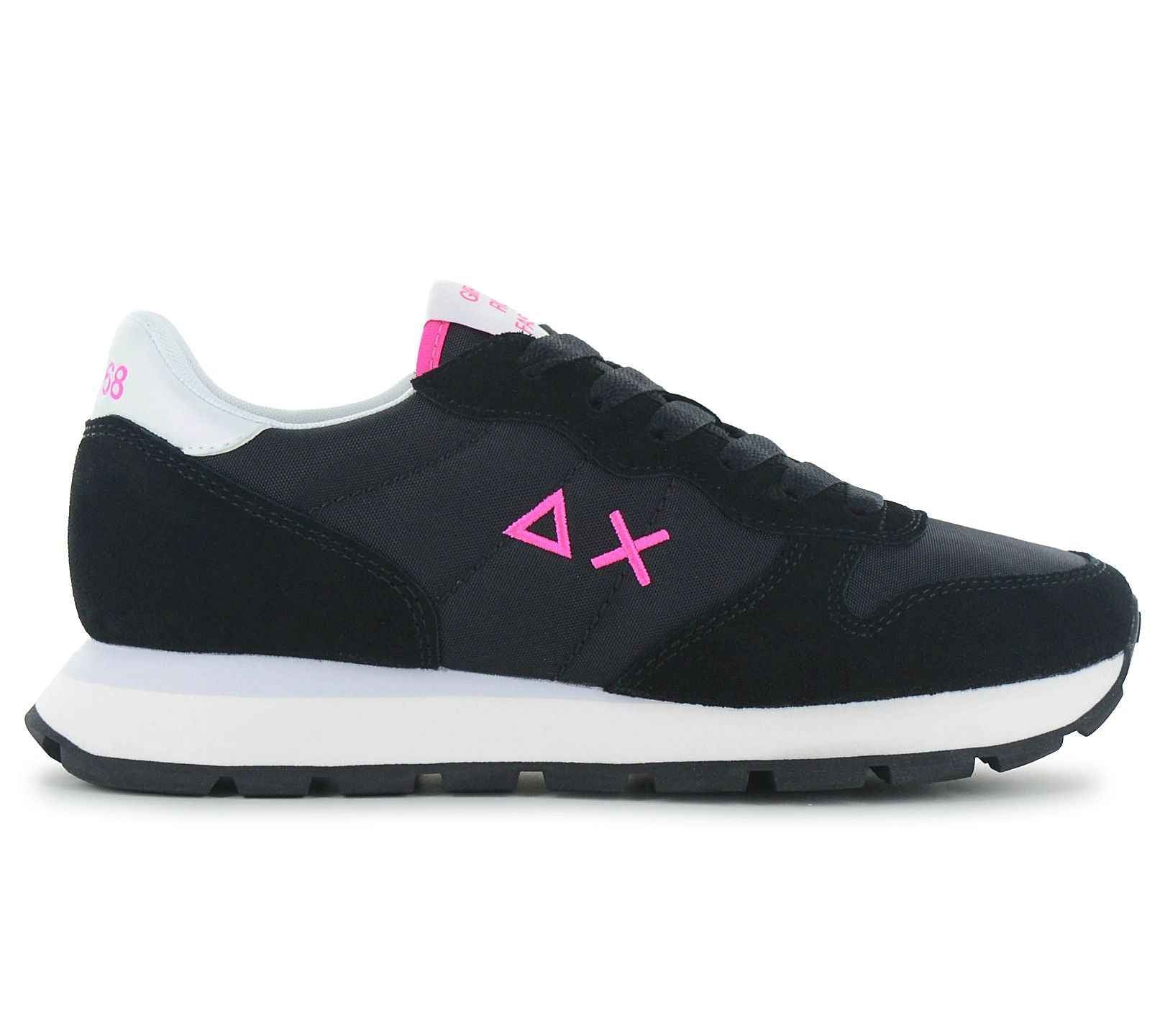 SUN68 Ally Solid - Damen Sneakers Schuhe Schwarz Z36201-1162