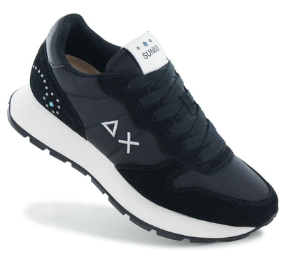SUN68 Ally Studs - Damen Sneakers Schuhe Schwarz Z36205-11