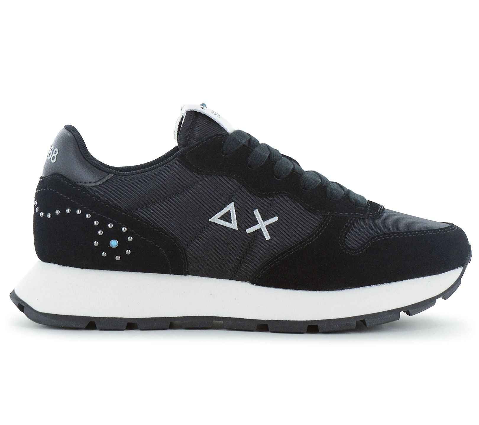 SUN68 Ally Studs - Damen Sneakers Schuhe Schwarz Z36205-11