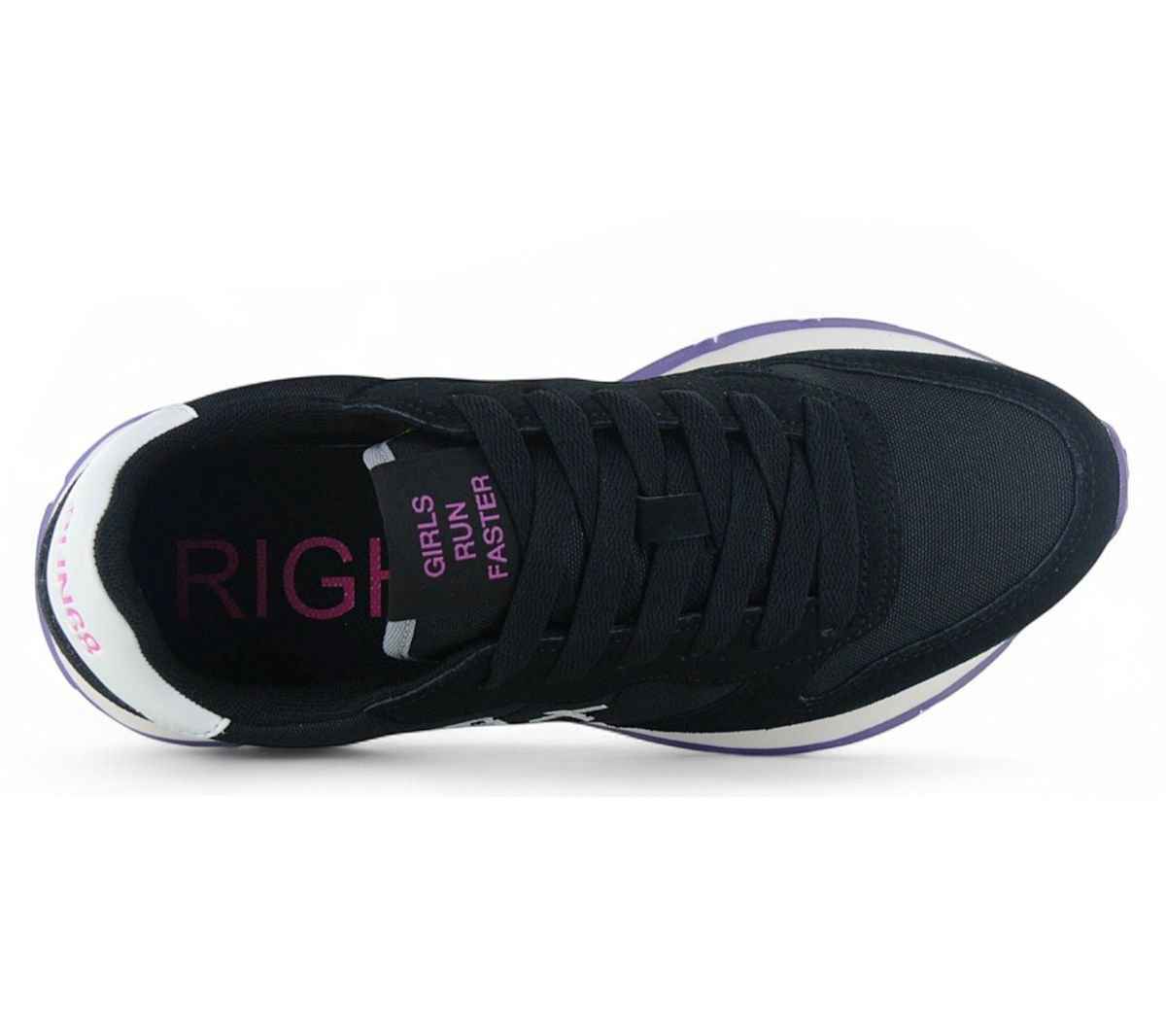 SUN68 Ally Solid - Damen Sneakers Schuhe Schwarz Z45201-11