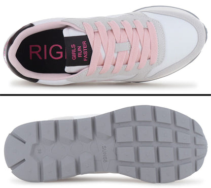 SUN68 Ally Solid - Damen Sneakers Schuhe Weiß Z46201-01