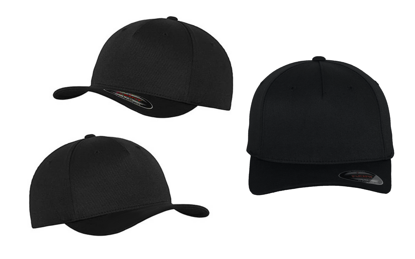 Caps & Co FLEXFIT Cap 5 Panel Überdruck Logo